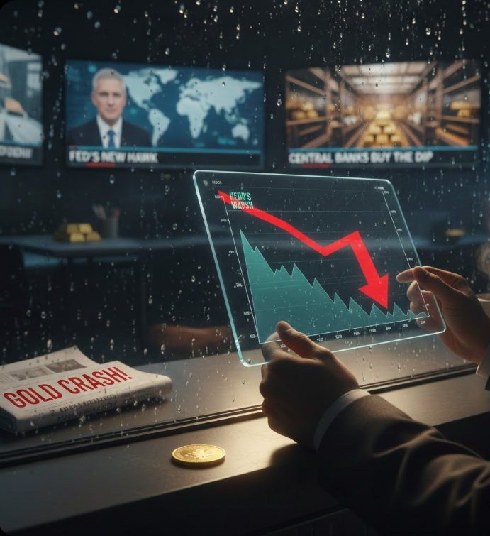 Gold’s 2026 Reversal: Why the “Safe Haven” Just Hit a Historic $800 Flash Crash